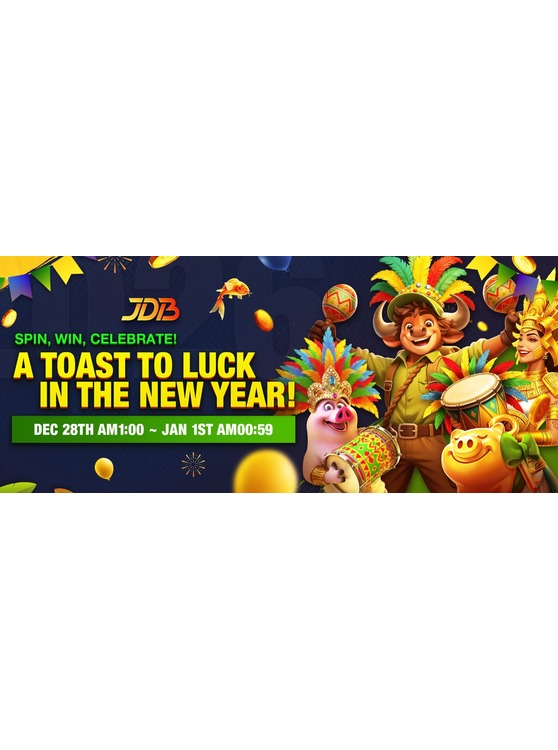 JDB New Year Exclusive Slot Games Event - BRL Region Only
